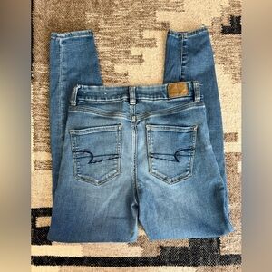 American Eagle Curvey Hi-Rise Jeggings Size 4 Regular